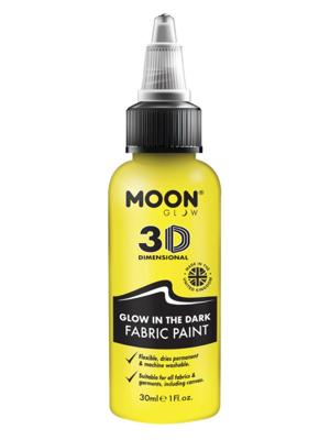Moon Glow -Glow in the Dark Stofverf Geel