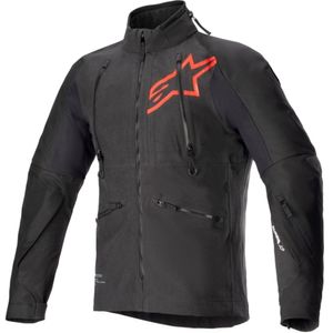 ALPINESTARS Hyde XT Drystar XF Jacket, Textiel motorjas heren, Zwart-Helder Rood