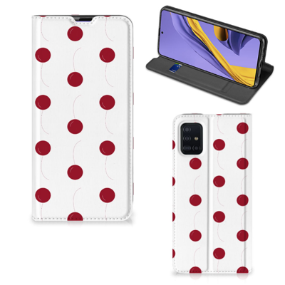 Samsung Galaxy A51 Flip Style Cover Cherries