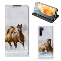 OPPO Reno3 | A91 Hoesje maken Paarden - thumbnail