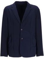 Emporio Armani blazer à simple boutonnage - Bleu