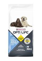 VERSELE-LAGA - Opti Life Adult Light Medium & Maxi - Brokjes voor middelgrote en grote hondenrassen met overgewicht - 12,5kg