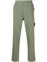 Stone Island pantalon de jogging à patch Compass - Vert