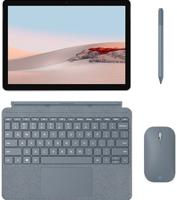 Surface Go Type Cover - Toetsenbord - met trackpad, versnellingsmeter - backlit - Duits - ijsblauw - commercieel