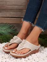 Casual Pu Summer Slide Sandals