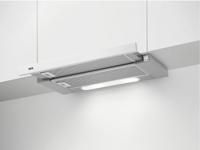 AEG DPE0600M afzuigkap Semi-inbouw (uittrekbaar) Grijs