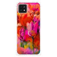 Back Cover OPPO A53 5G | A73 5G Tulips - thumbnail