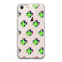 8-bit N°10: iPhone 8 Transparant Hoesje - thumbnail