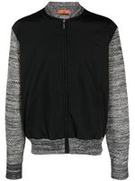 Missoni veste bomber à empiècements contrastants - Noir