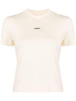 Jacquemus t-shirt Le T-shirt Gros Grain - Jaune - thumbnail