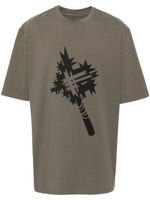 ZSIGMOND t-shirt Mace à col rond - Vert