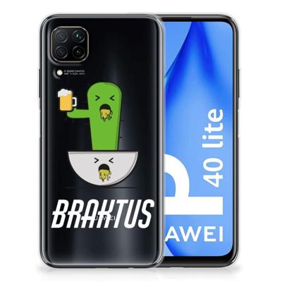 Huawei P40 Lite Telefoonhoesje met Naam Braktus Huawei P40 Lite Telefoonhoesje met Naam Braktus