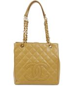 CHANEL Pre-Owned sac cabas Petite Shopping (2003) - Tons neutres