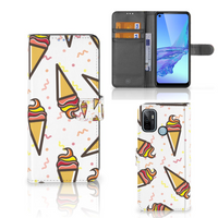 OPPO A53 | OPPO A53s Book Cover Icecream - thumbnail