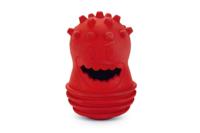 Beeztees Monster - Hondenspeelgoed - Rubber - Rood - 11X7 Cm