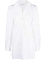 Off-White chemise boutonnée à manches longues - Blanc