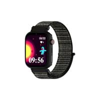 DCU TECNOLOGIC - Smartwatch voor kinderen met Android systeem - WhatsApp - GPS positionering - videogesprekken - SOS-knop - kinderbeveiliging - Kleur: Zwart, Normal