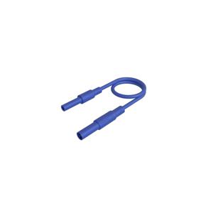 SKS Hirschmann MAL S GG-B 100/2,5 bl Veiligheidsmeetsnoer [4mm-veiligheidsstekker - 4mm-veiligheidsbus] 100 cm Blauw 1 stuk(s)