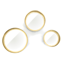 By Boo Spiegel Set van 3 Scoop