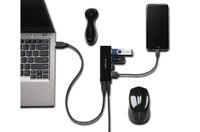 Kensington UH4000C 4 Port Hub USB 3.0-hub 4 poorten Zwart - thumbnail