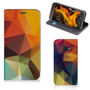 Samsung Galaxy Xcover 4s Stand Case Polygon Color