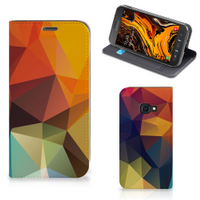 Samsung Galaxy Xcover 4s Stand Case Polygon Color - thumbnail