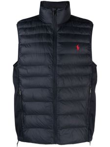 Polo Ralph Lauren gilet matelassé Terra à fermeture zippée - Bleu