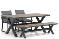 Lifestyle Treviso/Forest 180 cm dining tuinset 4-delig