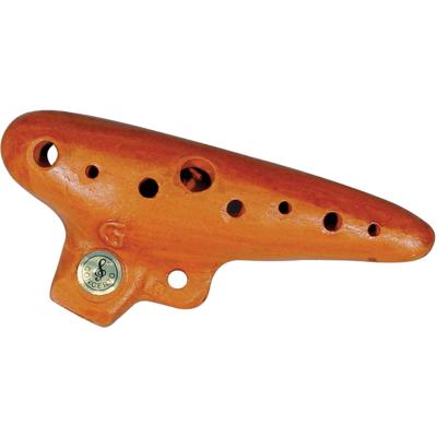 Schwarz OC-13-G ocarina met hoes