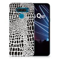 LG Q60 TPU Hoesje Slangenprint