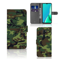 OPPO A9 (2020) | A5 (2020) Telefoon Hoesje Army Dark