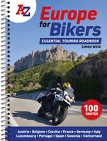 Wegenatlas A -Z Europe for Bikers | Voor Motoren | A-Z Map Company - thumbnail