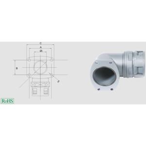 Helukabel 920218 HSSV 90° FL Slangbevestiging Zwart 90° 1 stuk(s)