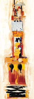 Kunstdruk Celina Bonciani - Begegnungen II 35x100cm