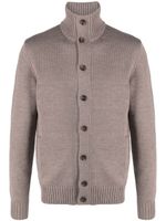 Zanone Chioto wool cardigan - Marron