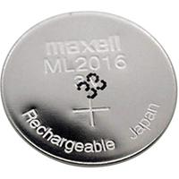 Maxell ML2016 oplaadbare knoopcelbatterij ML 2016 lithium 25 mAh 3 V 1 stuk