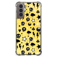 Extreme Case Samsung Galaxy S21 Punk Geel