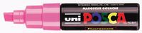 uni-ball Paint Marker op waterbasis Posca PC-8K fluo roze - thumbnail