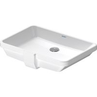 Duravit 2nd floor onderbouwwastafel zonder kraanvlak 55.5x38cm wit 0316530000 - thumbnail