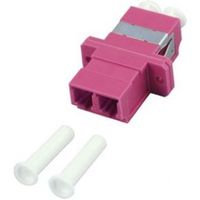 Intronics Fiber optic LC-LC duplex adapter OM4 - thumbnail