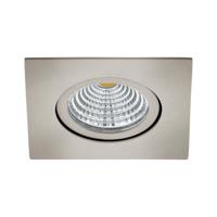 Eglo Richtbare led spot Saliceto vierkant - 6w - 4000K nikkel mat 98308 - thumbnail