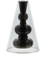 Tom Dixon vase Bump à design conique - Noir - thumbnail