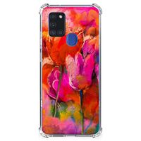 Back Cover Samsung Galaxy A21s Tulips