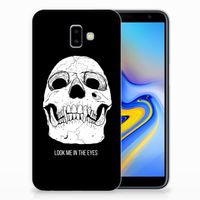 Silicone Back Case Samsung Galaxy J6 Plus (2018) Skull Eyes - thumbnail