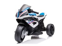 BMW HP4, 12v Kinder Accu Motor met rubberen banden en meer - thumbnail