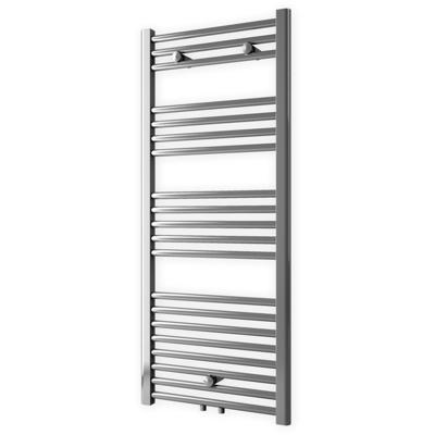 Badstuber Bari handdoek radiator 160x60cm chroom midden-aansluiting Badstuber Bari handdoek radiator 160x60cm chroom midden-aansluiting