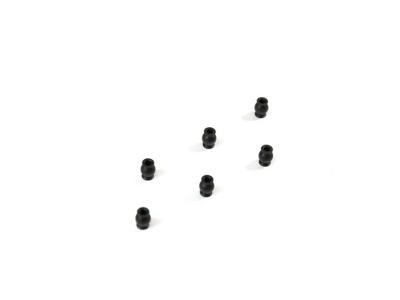 Team C T08891 Reserveonderdeel Kogelkop 6.8 mm besturing kort zwart