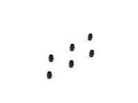 Team C T08891 Reserveonderdeel Kogelkop 6.8 mm besturing kort zwart