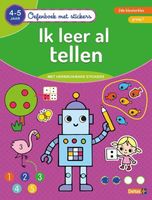 Deltas oefenboek met stickers ik leer al tellen 4-5jaar - thumbnail