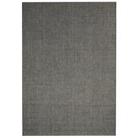 vidaXL Vloerkleed binnen/buiten 140x200 cm sisal look donkergrijs